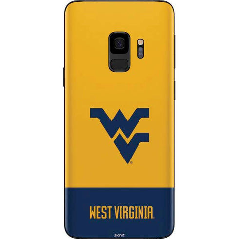 West Virginia University WV Yello split Galaxy S9 Skin